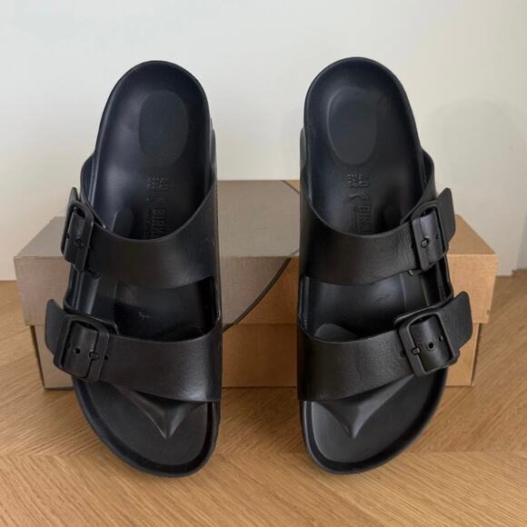 Birkenstock Arizona Eva ‘Black’ Buckle Slide Sandals Slipper- SZ Men 7- Women 9 main image 9